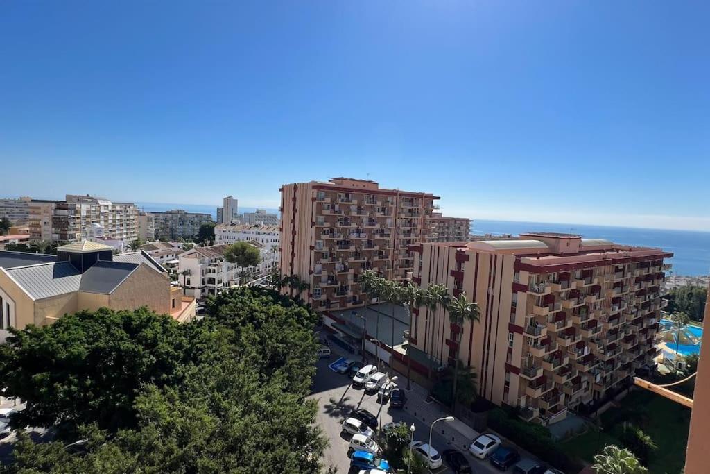 Estudio Aguila Con Vistas Al Mar Benalmádena Kültér fotó