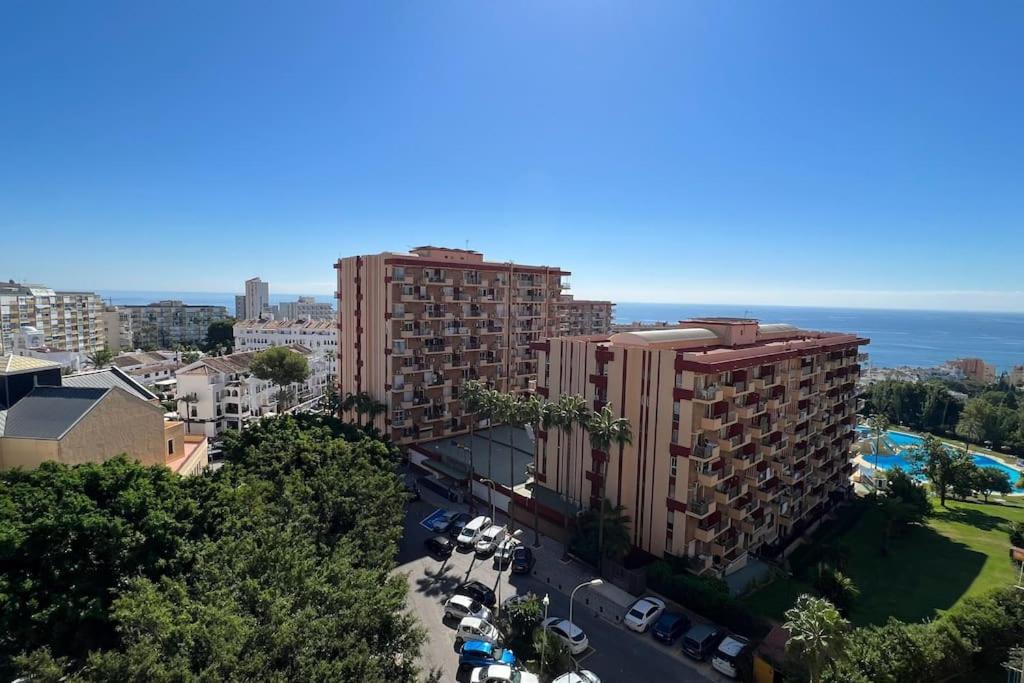 Estudio Aguila Con Vistas Al Mar Benalmádena Kültér fotó