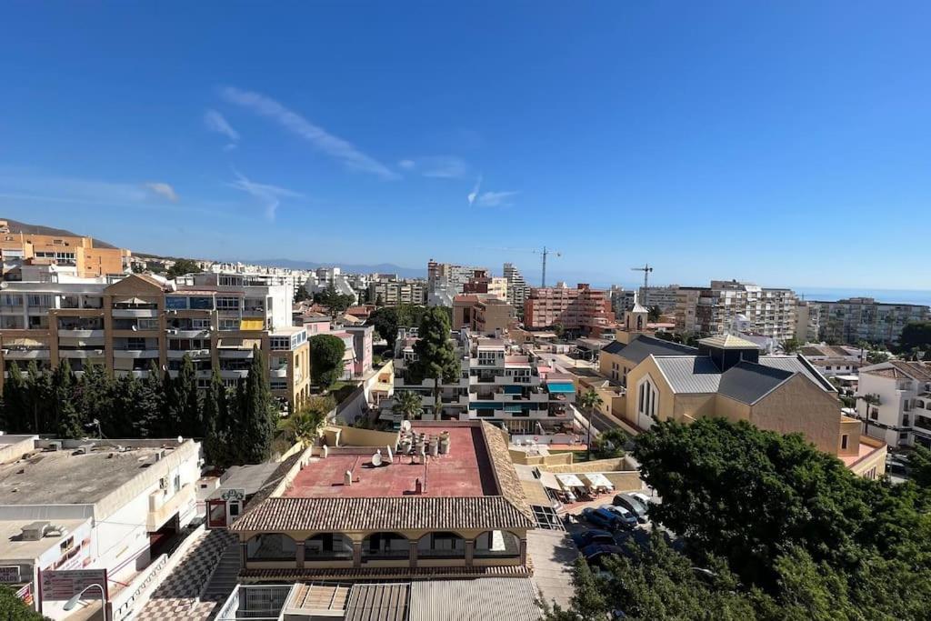 Estudio Aguila Con Vistas Al Mar Benalmádena Kültér fotó