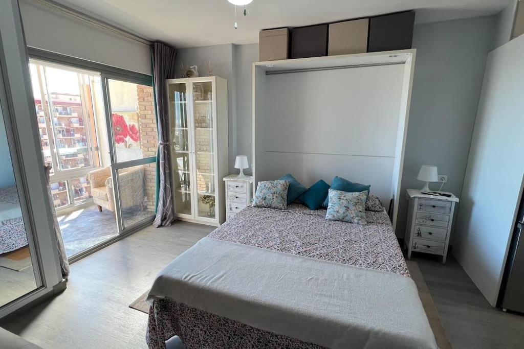 Estudio Aguila Con Vistas Al Mar Benalmádena Kültér fotó